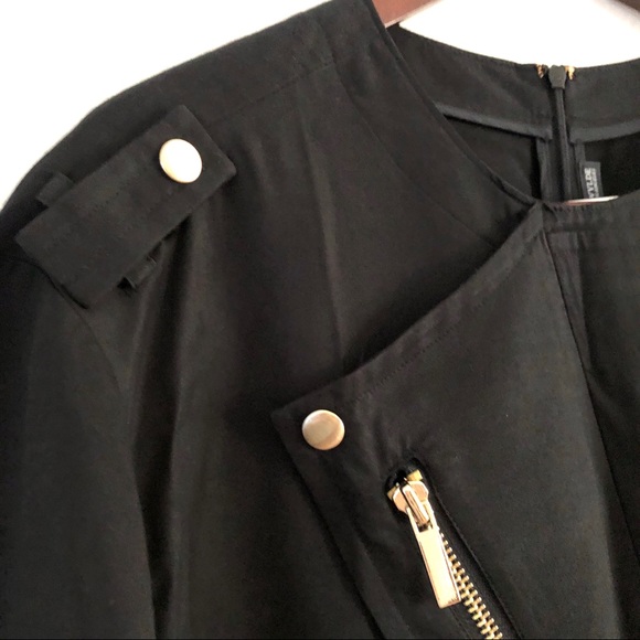 NWT Thomas Wylde Bramble Black Shift Dress - Picture 12 of 16